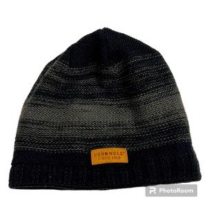 Cornwell Black & Grey Knitt Bennie